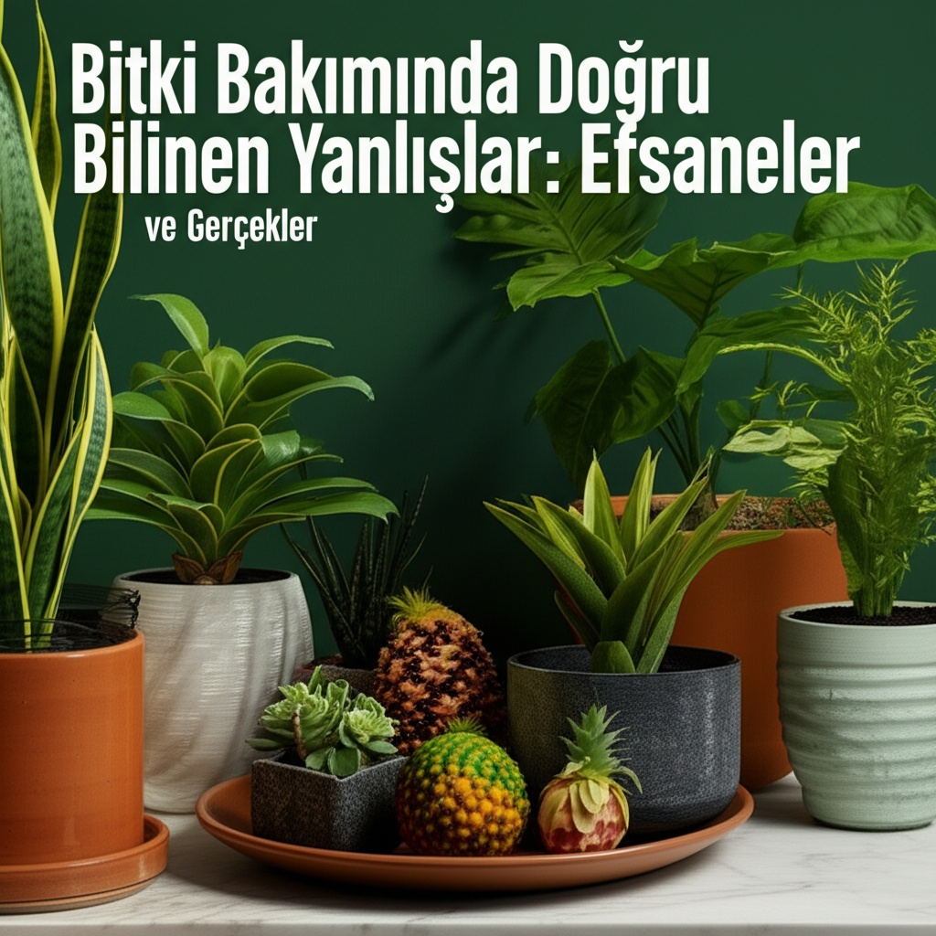Bitki Bakımında Doğru Bilinen Yanlışlar: Efsaneler ve Gerçekler
