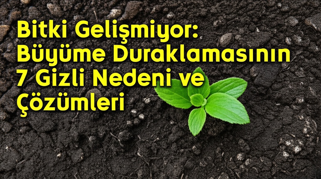 Bitki Gelişmiyor: Büyüme Duraklamasının 7 Gizli Nedeni ve Çözümleri