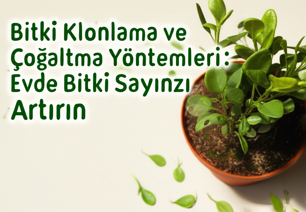 Bitki Klonlama ve Çoğaltma Yöntemleri: Evde Bitki Sayınızı Artırın