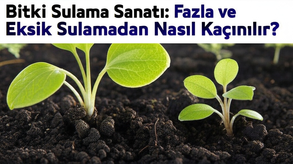 Bitki Sulama Sanatı: Fazla ve Eksik Sulamadan Nasıl Kaçınılır?