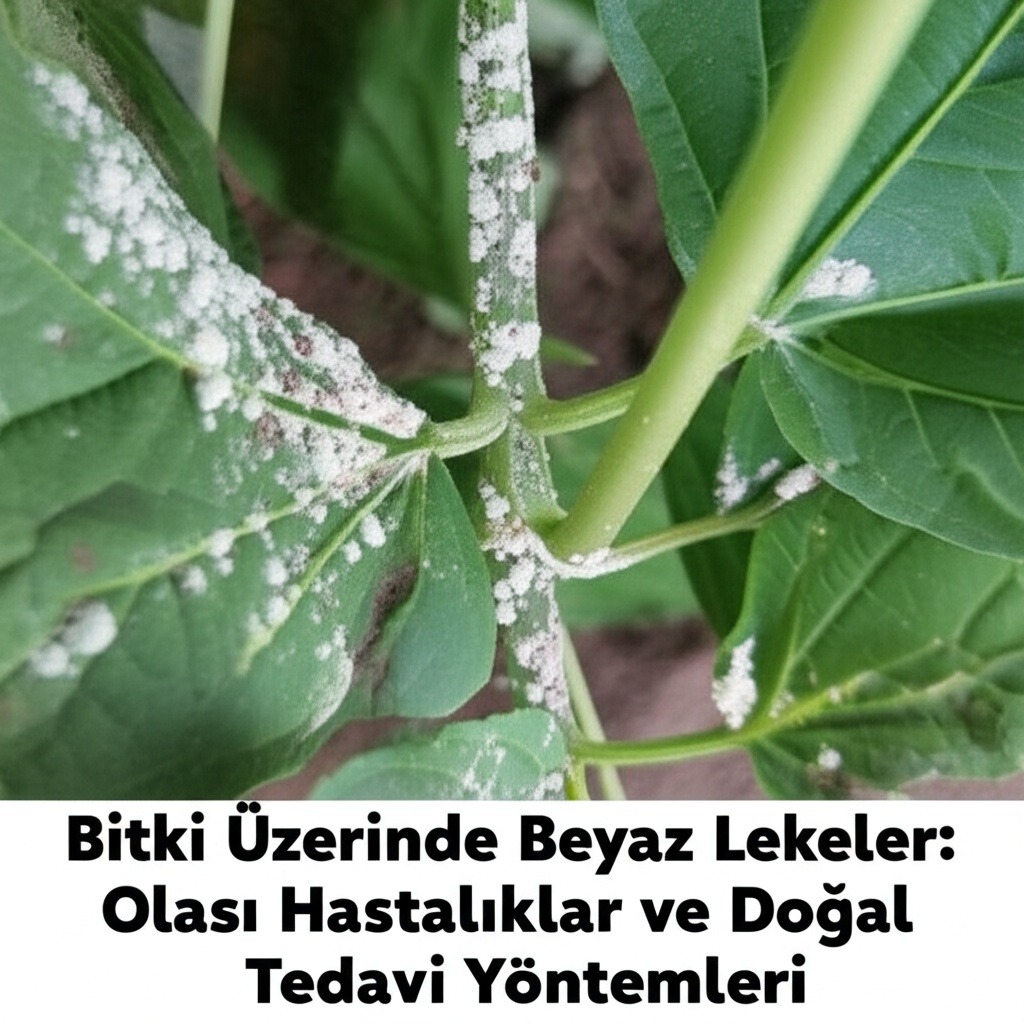 Bitki Üzerinde Beyaz Lekeler: Olası Hastalıklar ve Doğal Tedavi Yöntemleri