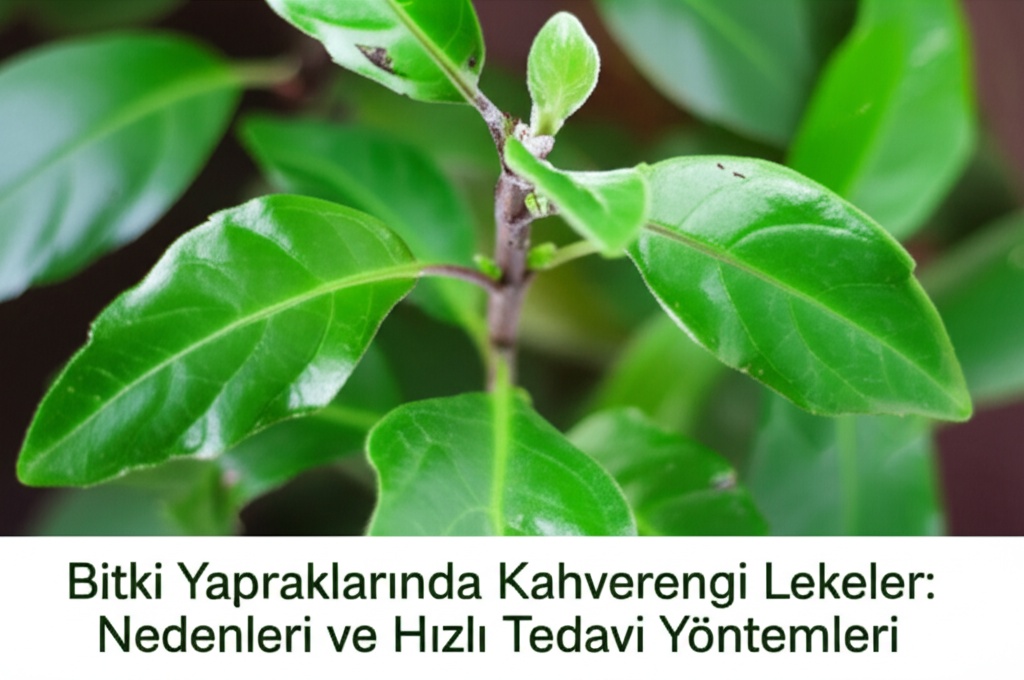 Bitki Yapraklarında Kahverengi Lekeler: Nedenleri ve Hızlı Tedavi Yöntemleri