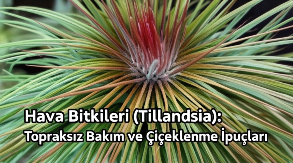 Hava Bitkileri (Tillandsia): Topraksız Bakım ve Çiçeklenme İpuçları