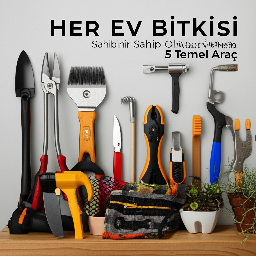 Her Ev Bitkisi Sahibinin Sahip Olması Gereken 5 Temel Araç
