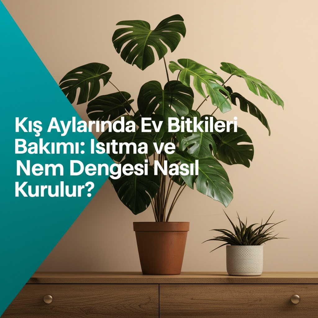 Kış Aylarında Ev Bitkileri Bakımı: Isıtma ve Nem Dengesi Nasıl Kurulur?