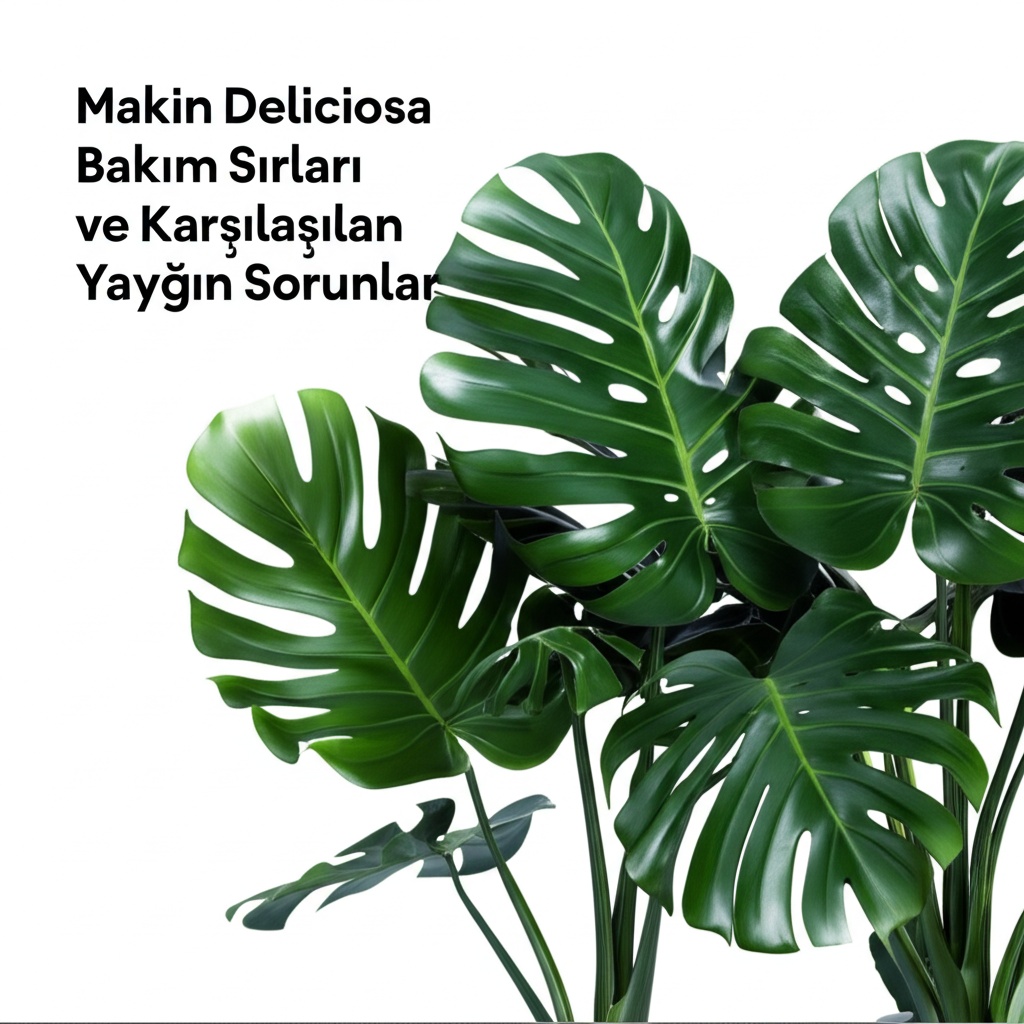 Monstera Deliciosa: Bakım Sırları ve Karşılaşılan Yaygın Sorunlar