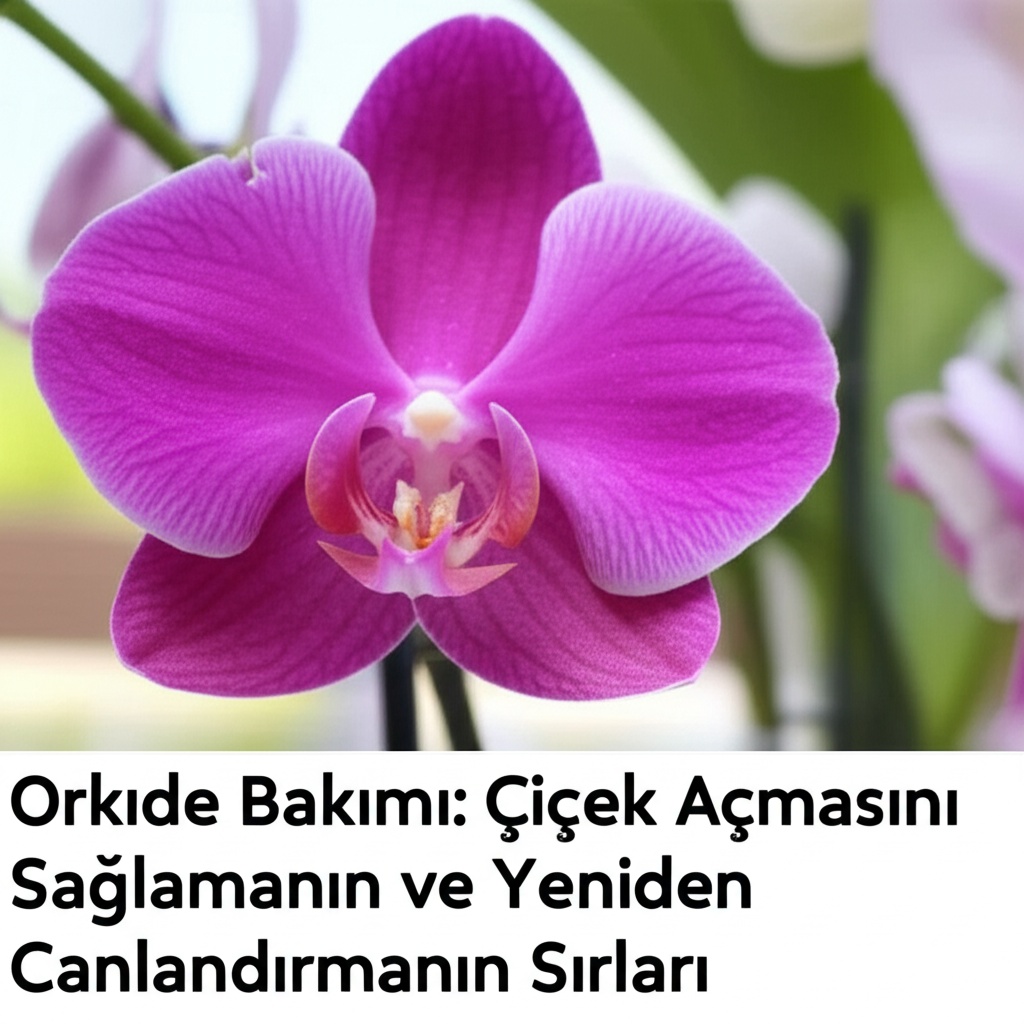 Orkide Bakımı: Çiçek Açmasını Sağlamanın ve Yeniden Canlandırmanın Sırları