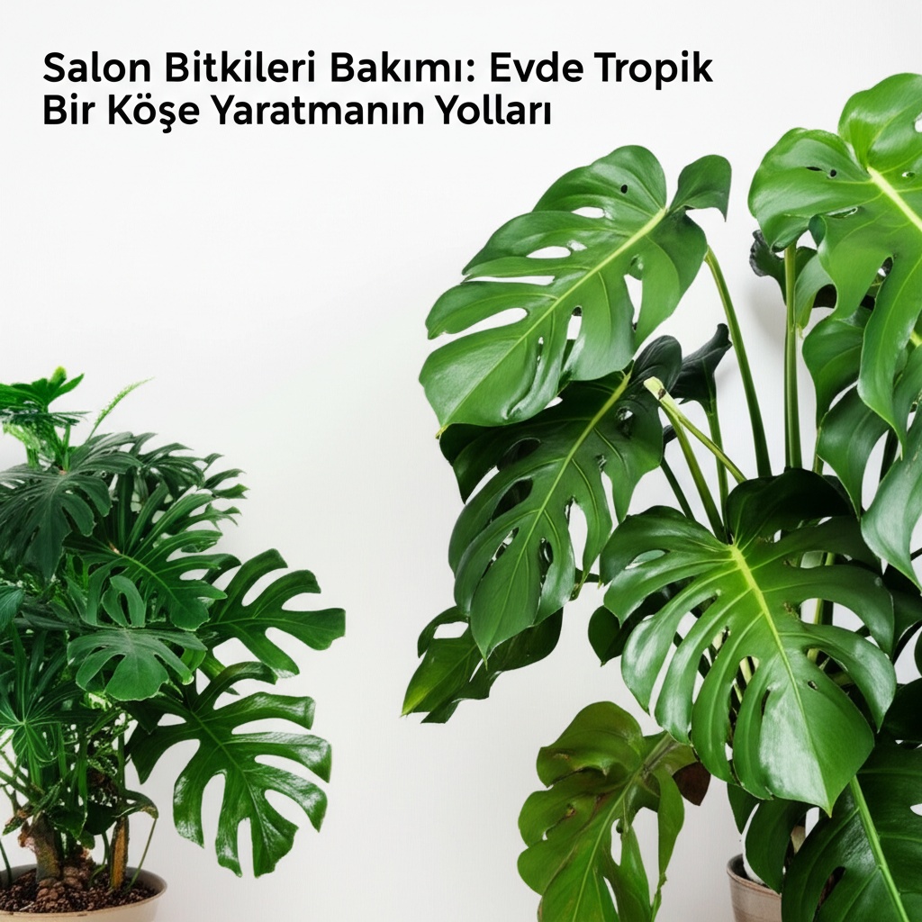 Salon Bitkileri Bakımı: Evde Tropik Bir Köşe Yaratmanın Yolları