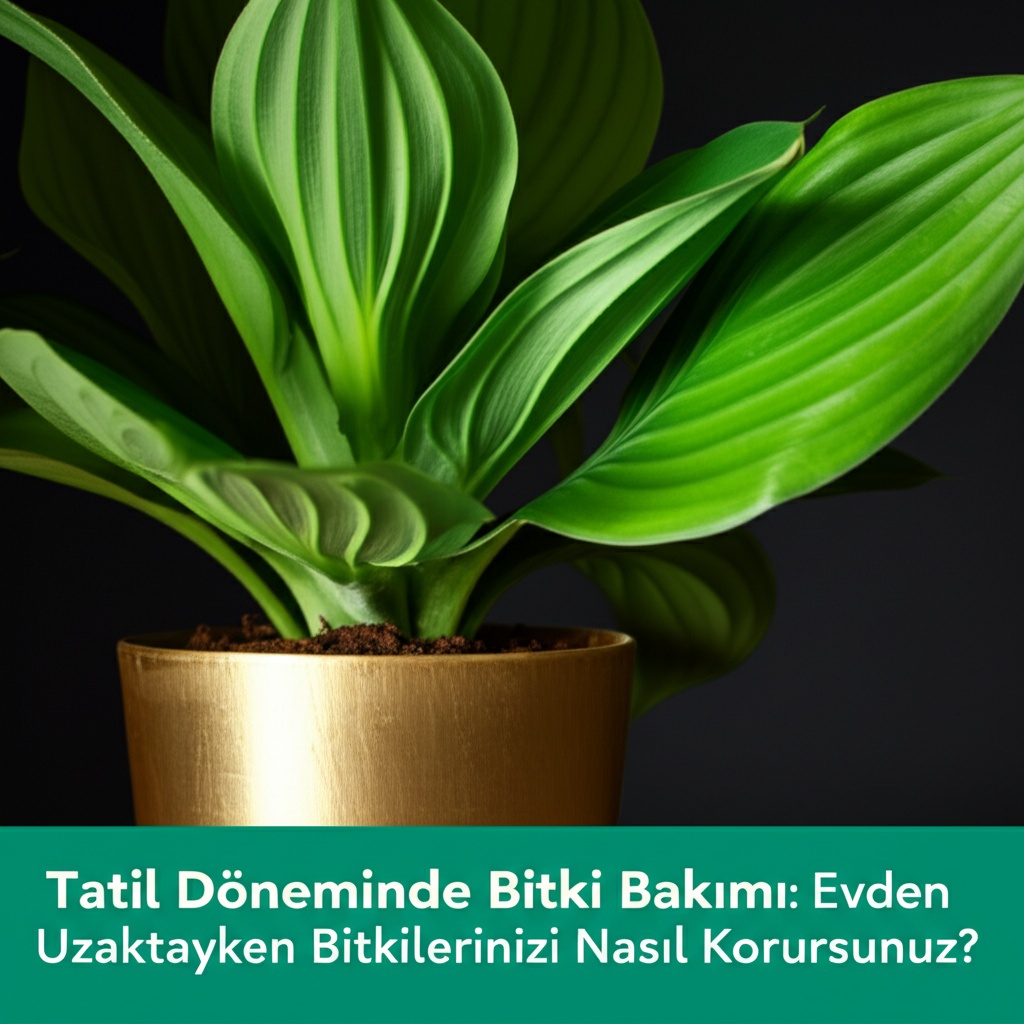 Tatil Döneminde Bitki Bakımı: Evden Uzaktayken Bitkilerinizi Nasıl Korursunuz?