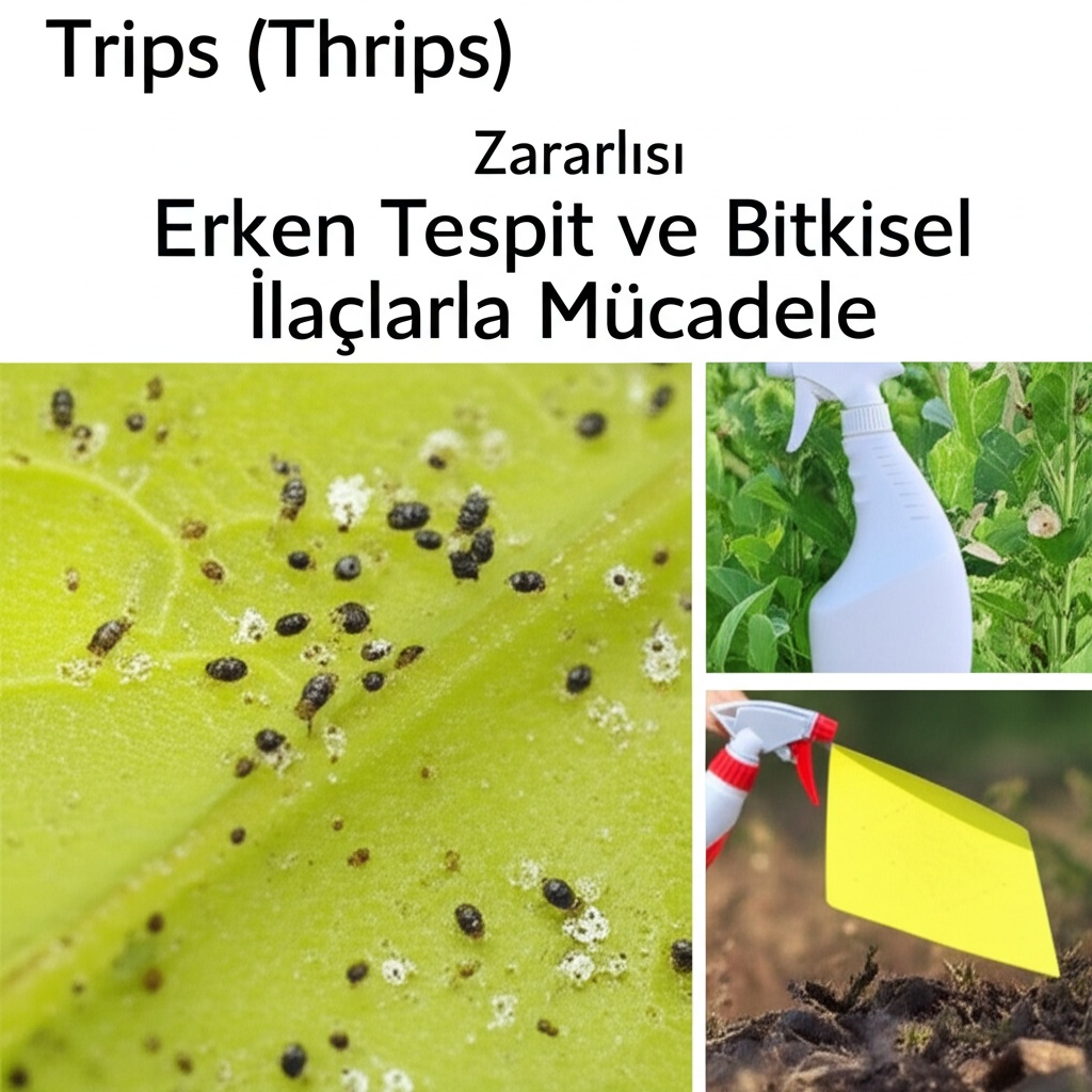 Trips (Thrips) Zararlısı: Erken Tespit ve Bitkisel İlaçlarla Mücadele