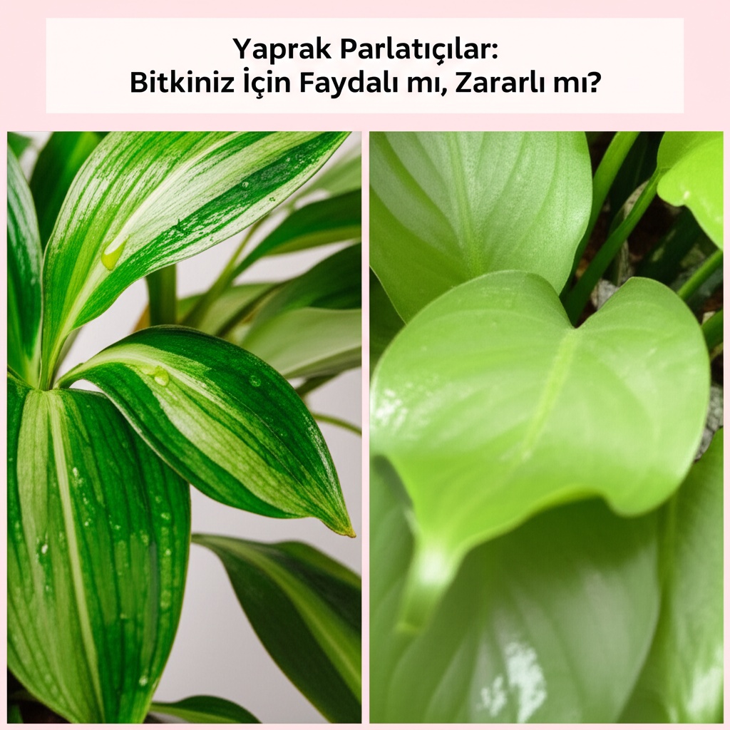 Yaprak Parlatıcılar: Bitkiniz İçin Faydalı mı, Zararlı mı?