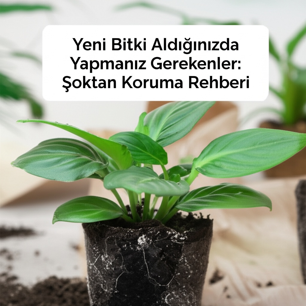 Yeni Bitki Aldığınızda Yapmanız Gerekenler: Şoktan Koruma Rehberi
